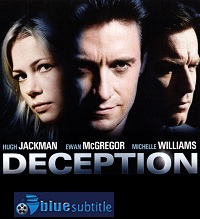 دانلود کامل زیرنویس فارسی فیلم Deception 2008