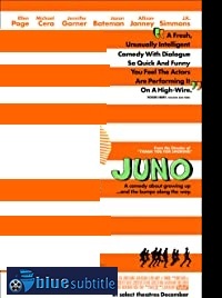 دانلود کامل زیرنویس فارسی فیلم Juno 2007