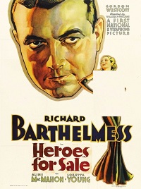 دانلود زیرنویس فارسی فیلم Heroes for Sale 1933