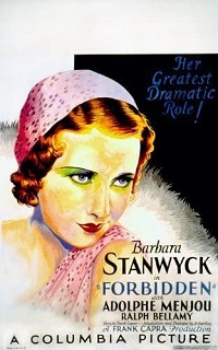 دانلود زیرنویس فارسی فیلم Forbidden 1932