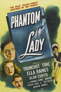 دانلود زیرنویس فارسی فیلم Phantom Lady 1944